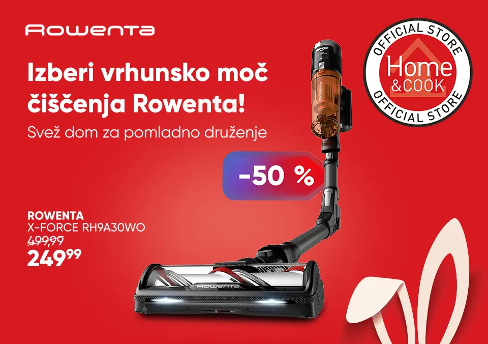 Izberi vrhunsko moč čiščenja Rowenta!