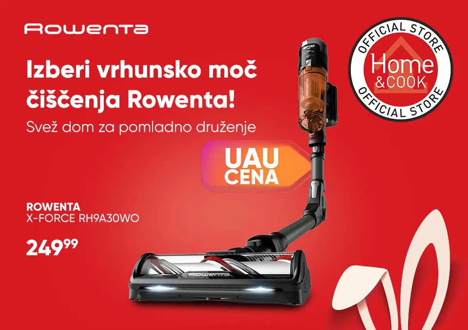 Izberi vrhunsko moč čiščenja Rowenta!