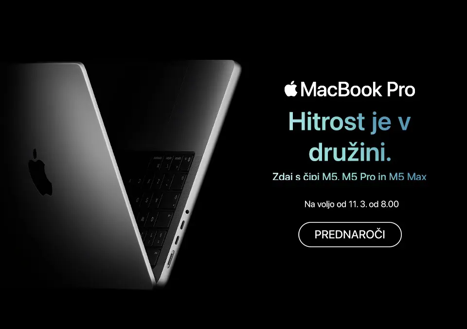 Prednaroči novi MacBook Pro