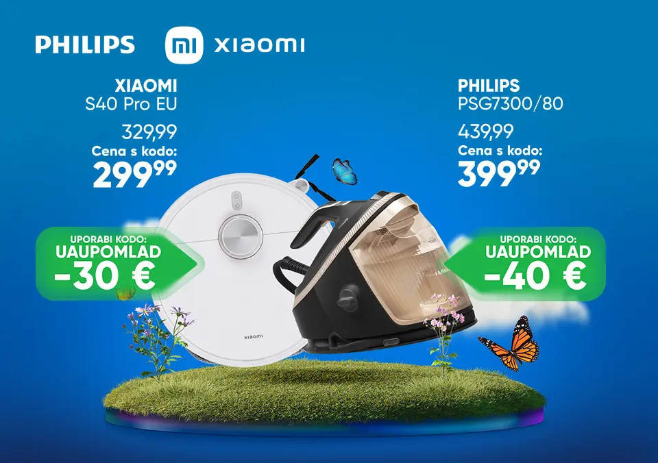 S kodo prihrani na male gospodinjske aparate!