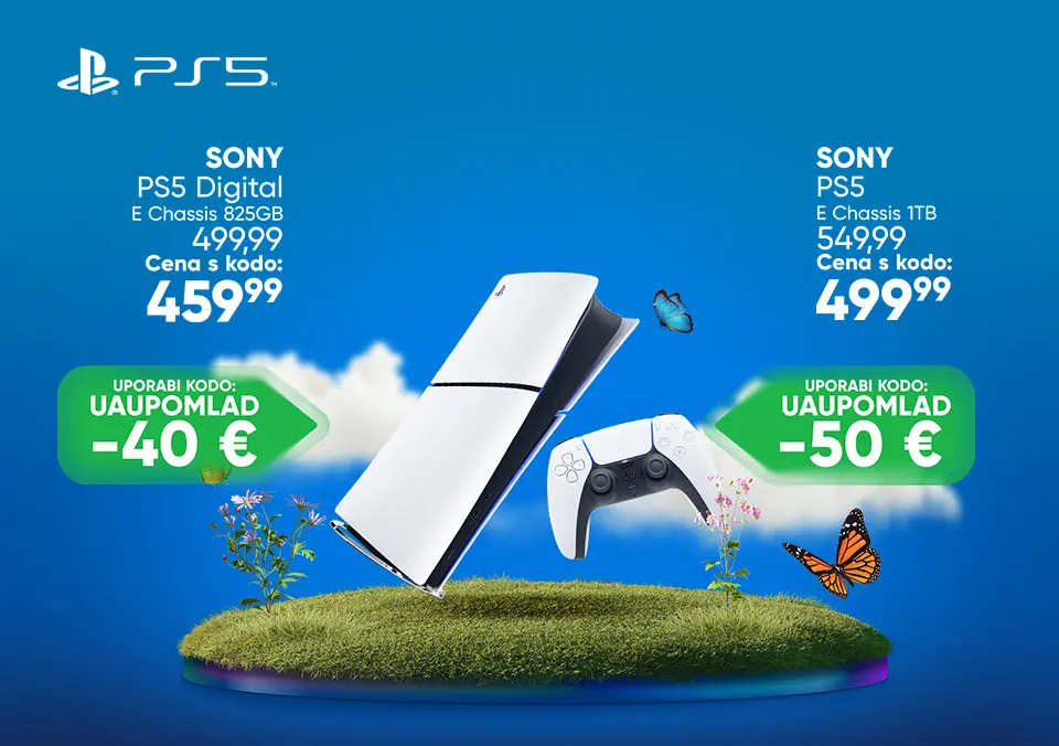 S kodo prihrani na Playstation!