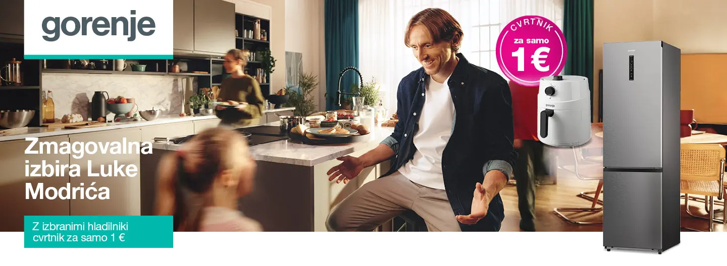 Z izbranimi hladilniki cvrtnik za samo 1 €