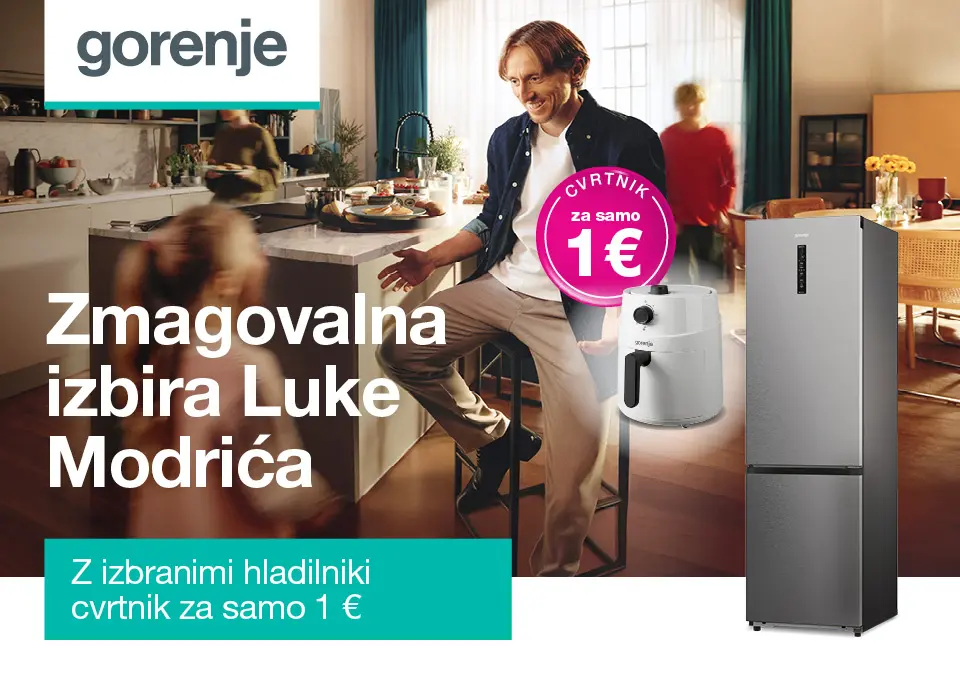 Z izbranimi hladilniki cvrtnik za samo 1 €