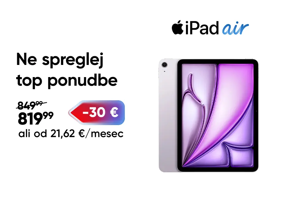 iPad Air po UAU in akcijskih cenah