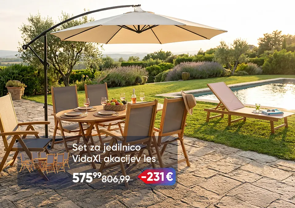 Ugodno vrtno pohištvo!