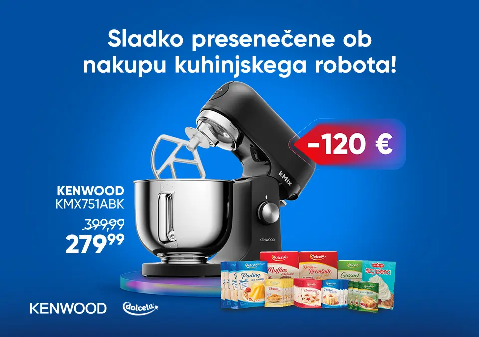 Sladko presenečene ob nakupu kuhinjskega robota!