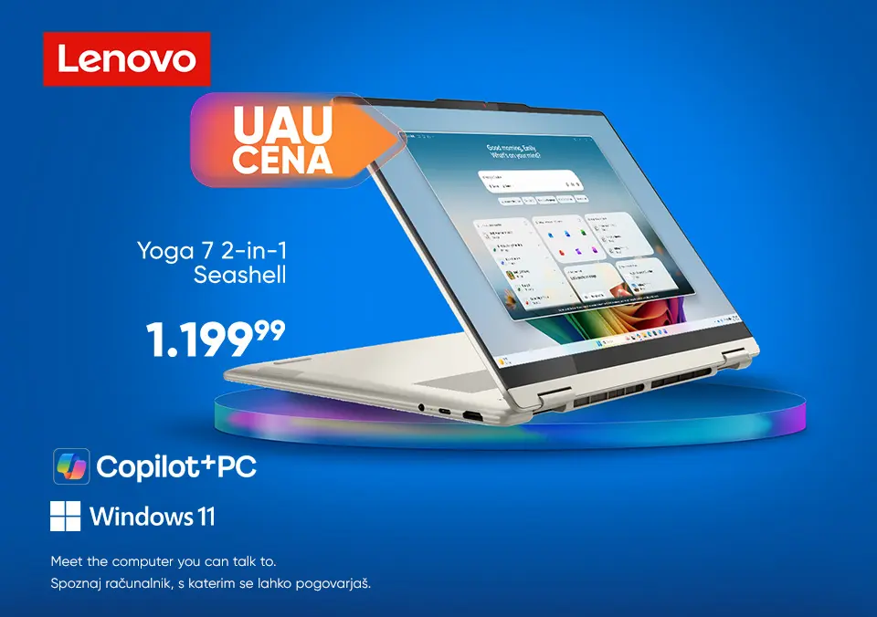 UAU cene Lenovo prenosnikov!