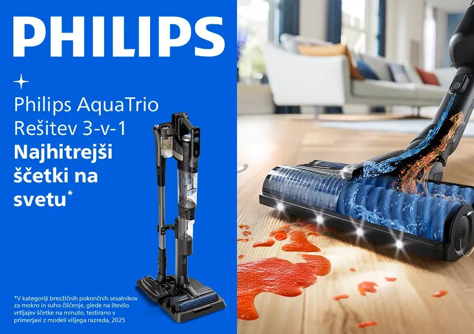 Philips AquaTrio rešitev 3-v-1
