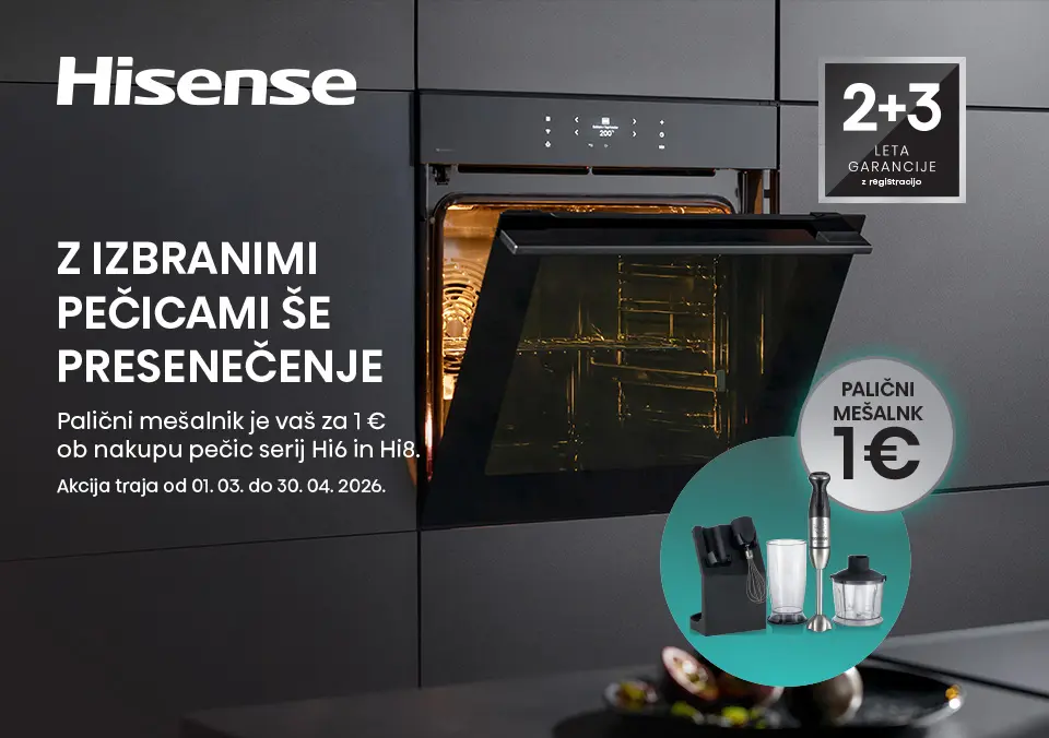 Z izbranimi pečicami še presenečenje