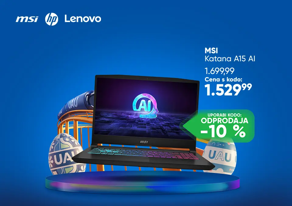 S kodo prihrani na računalniku!