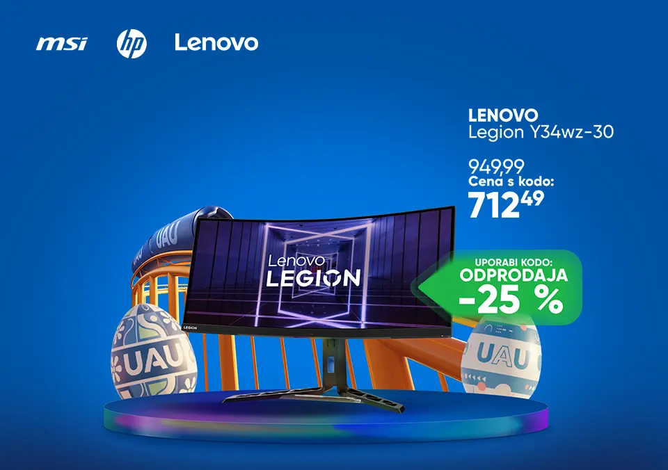 S kodo prihrani na monitorju!