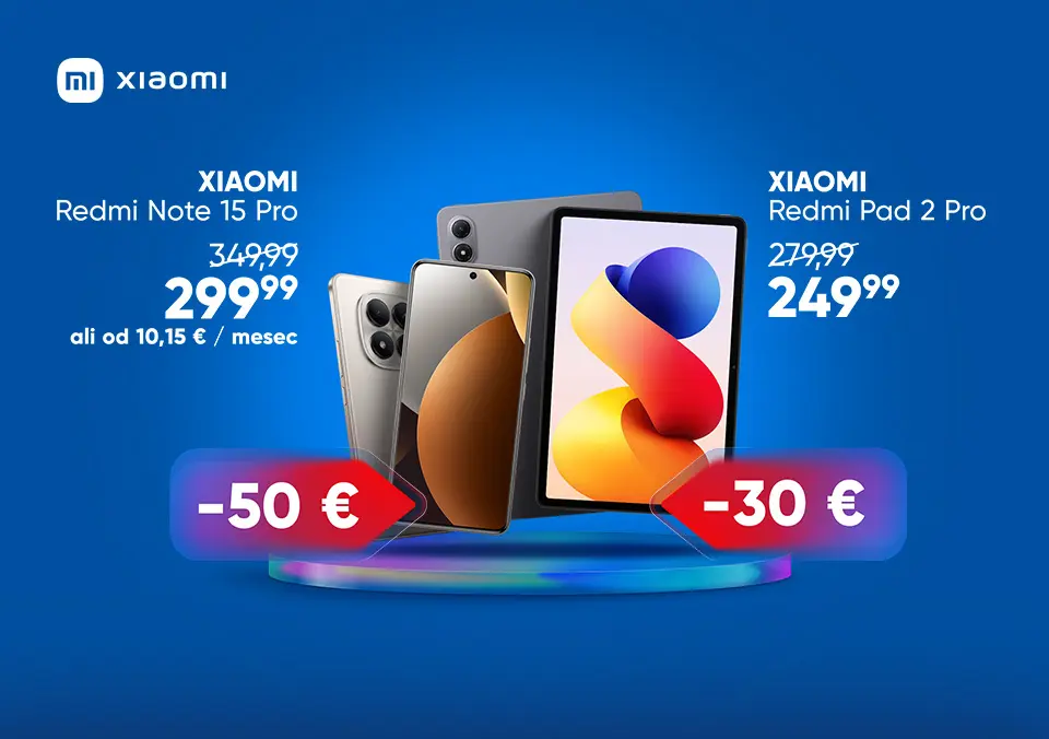 Ne spreglej Xiaomi popustov!