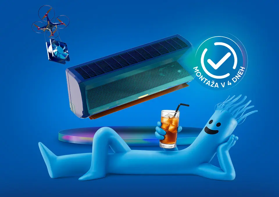 Montaža klime v 4 dneh!