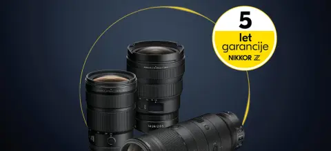 Nikon z brezplačno podaljšanim petletnim jamstvom