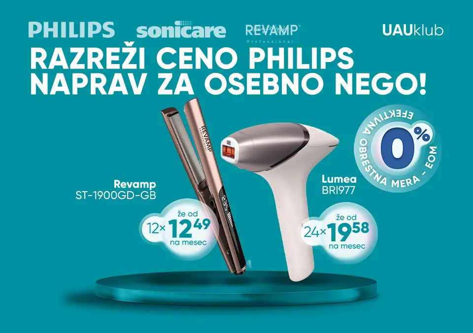Razreži ceno Philips naprav za osebno nego!