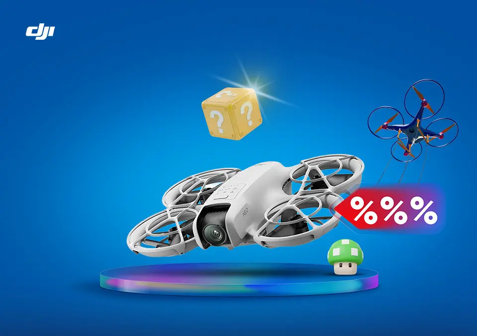 Poleti višje z DJI droni!