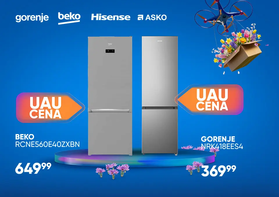 Sveža izbira UAU hladilnikov!