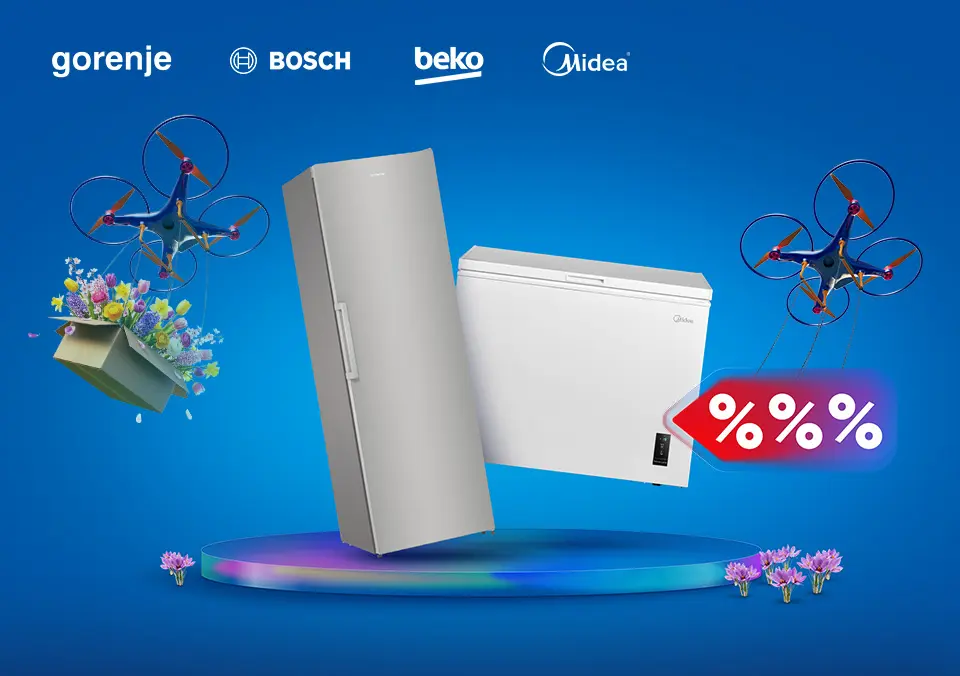 Vrhunska ponudba zamrzovalnikov!