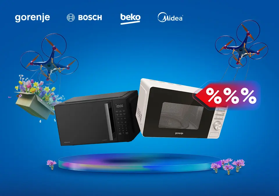 Najboljša izbira mikrovalovnih pečic