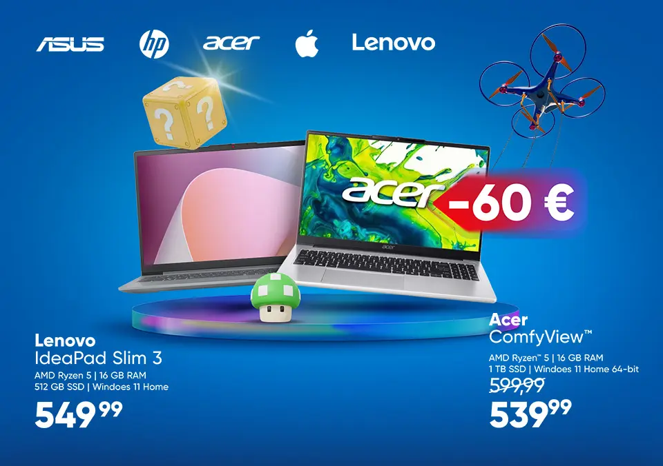 Prenosnik, ki sledi tvojim idejam!