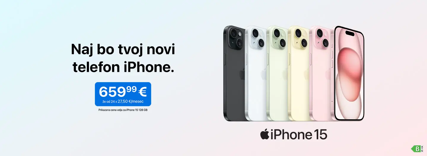 Naj bo tvoj novi telefon iPhone