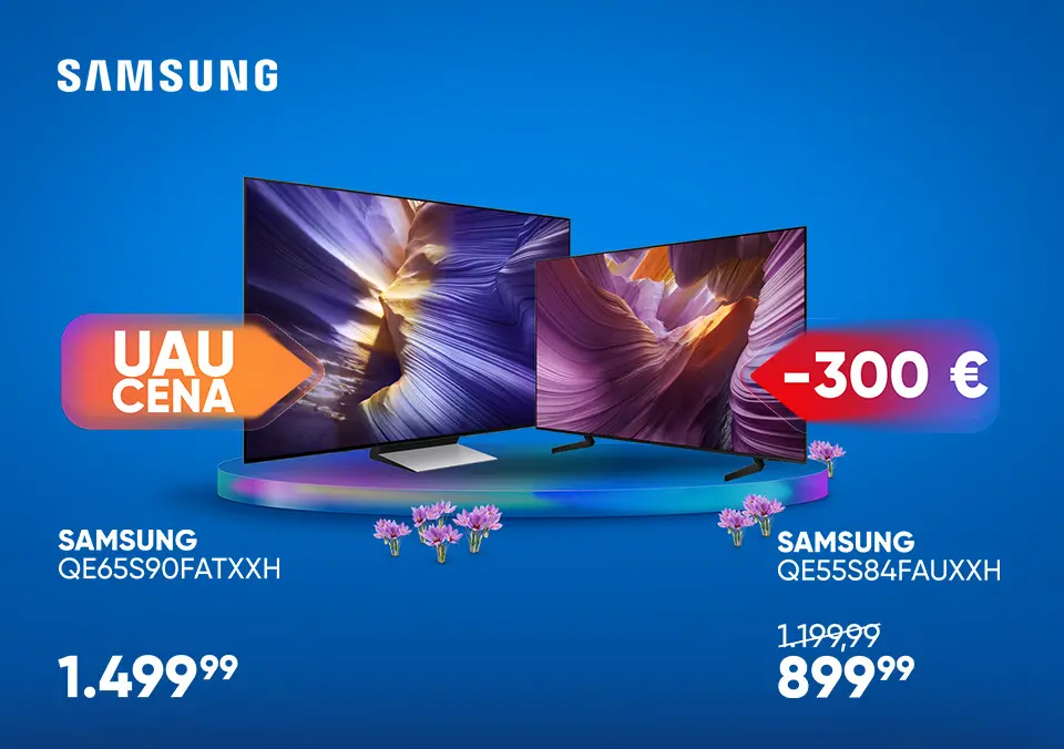 Samsung OLED televizorji po UAU cenah!