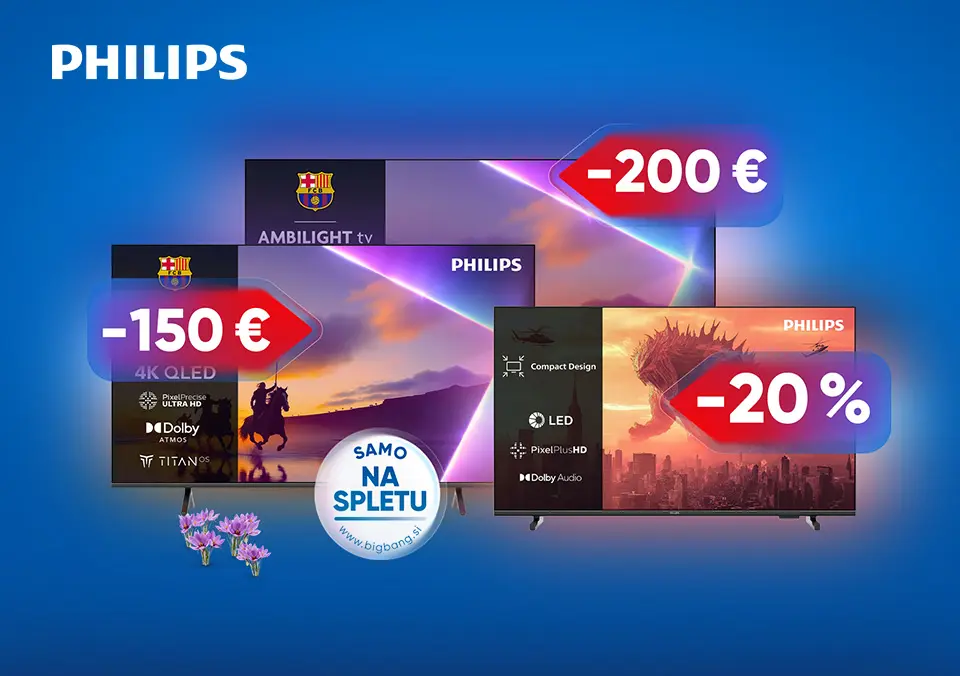 Noro dobri popusti Philips televizorjev!