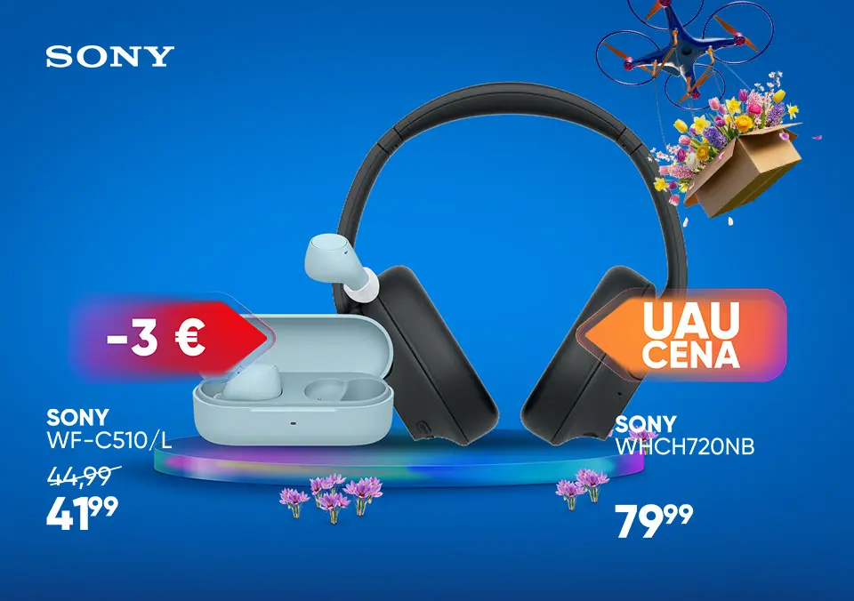 Sony slušalke po UAU cenah