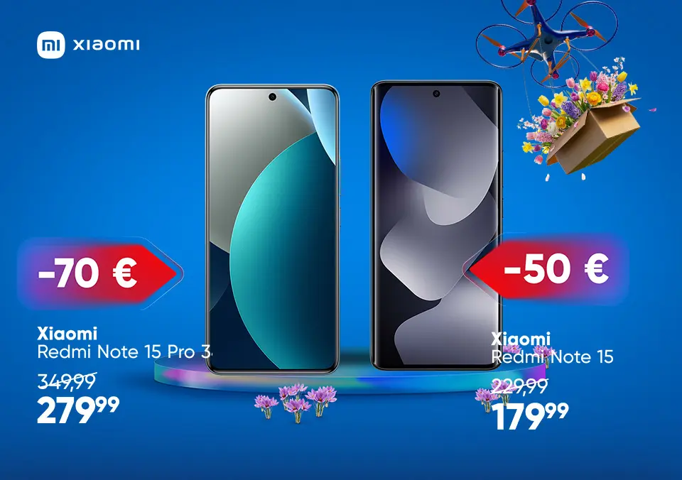 Izberi Redmi Note 15 po izjemnih cenah!