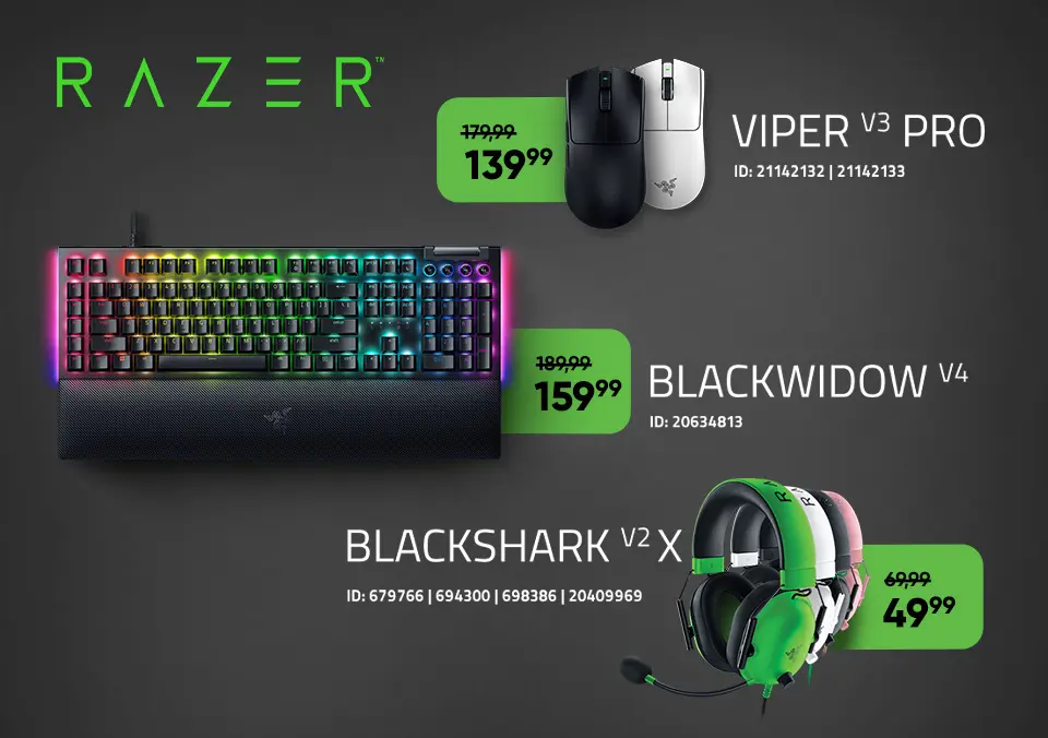 Razer oprema v akciji!