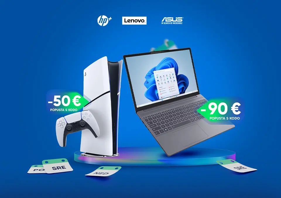 S kodo prihrani na računalništvo in gaming