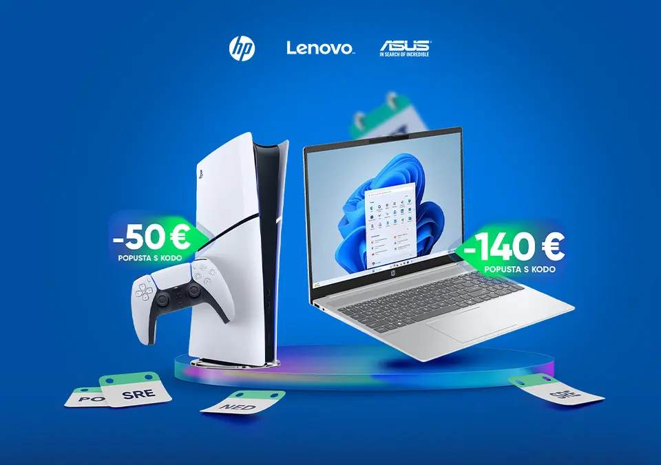 S kodo prihrani na računalništvo in gaming