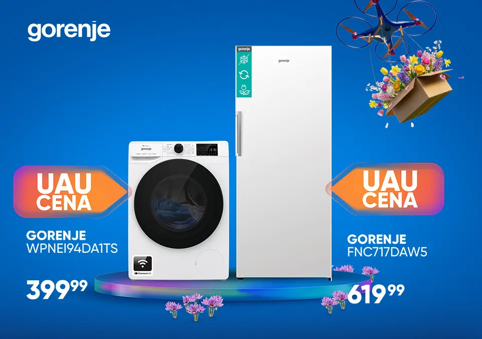 Gorenje bela tenika po UAU cenah!