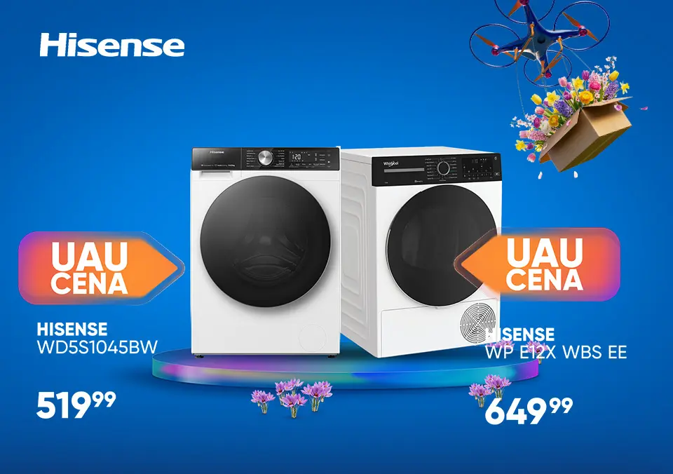 UAU cene bele tehnike znamke Hisense!