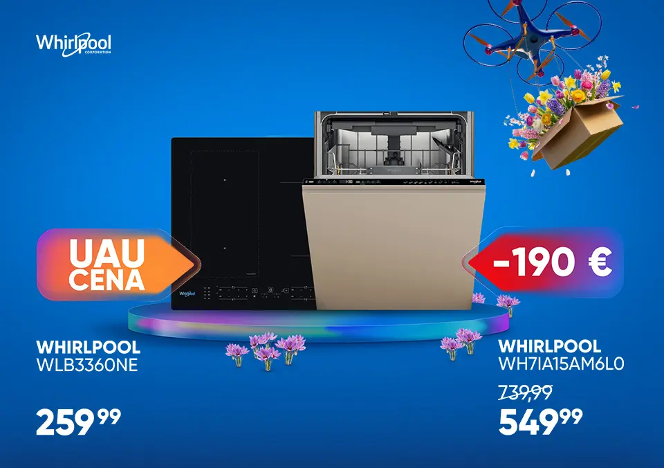 Whirlpool bela tehnika zdaj po izjemnih cenah!
