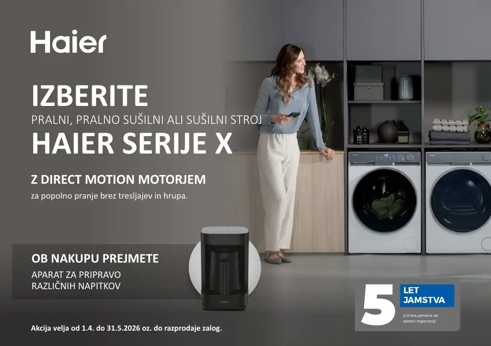 Izberi Haier Serije X