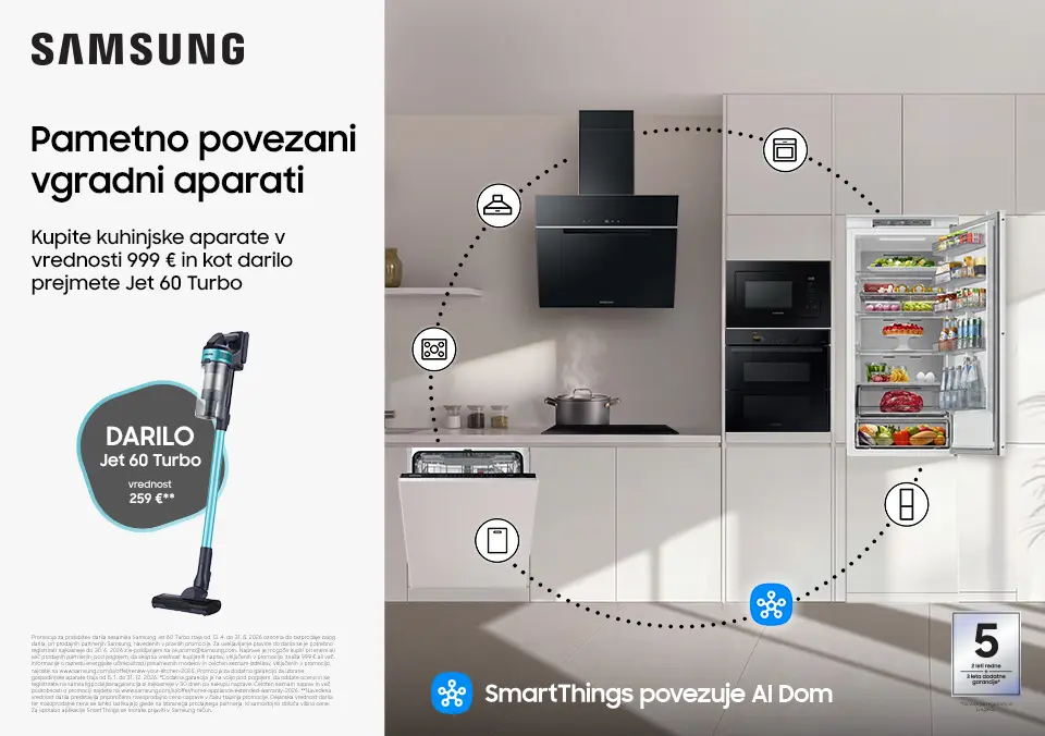 Pametno povezani vgradni aparati