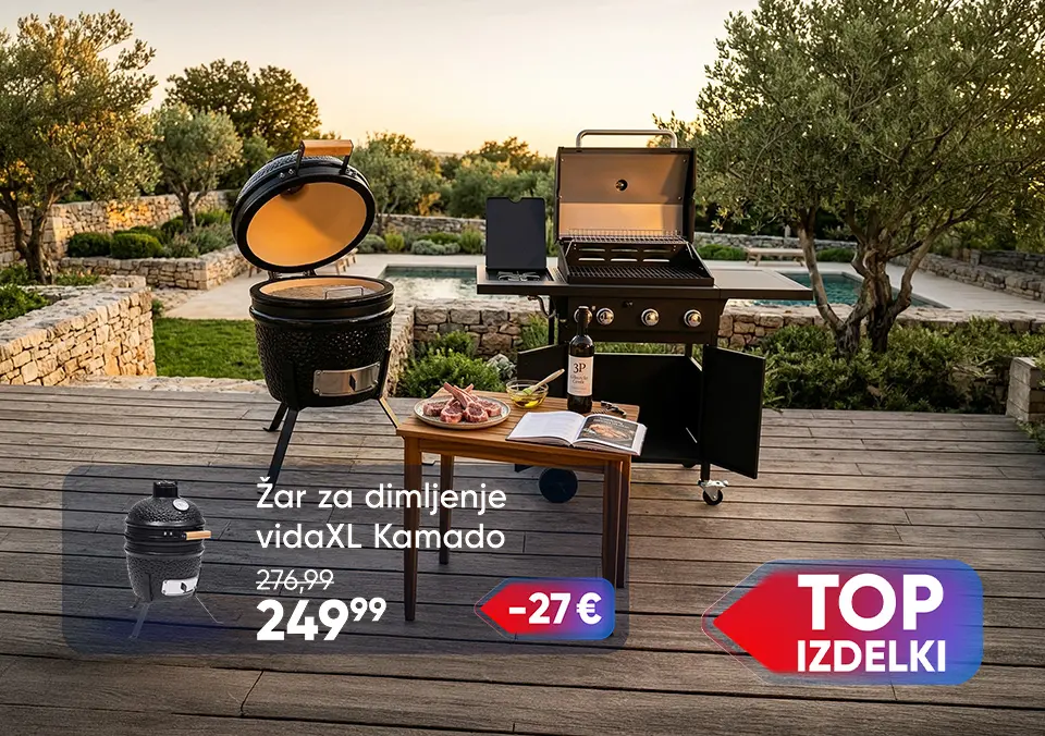 Žari in pribor za žar v akciji!