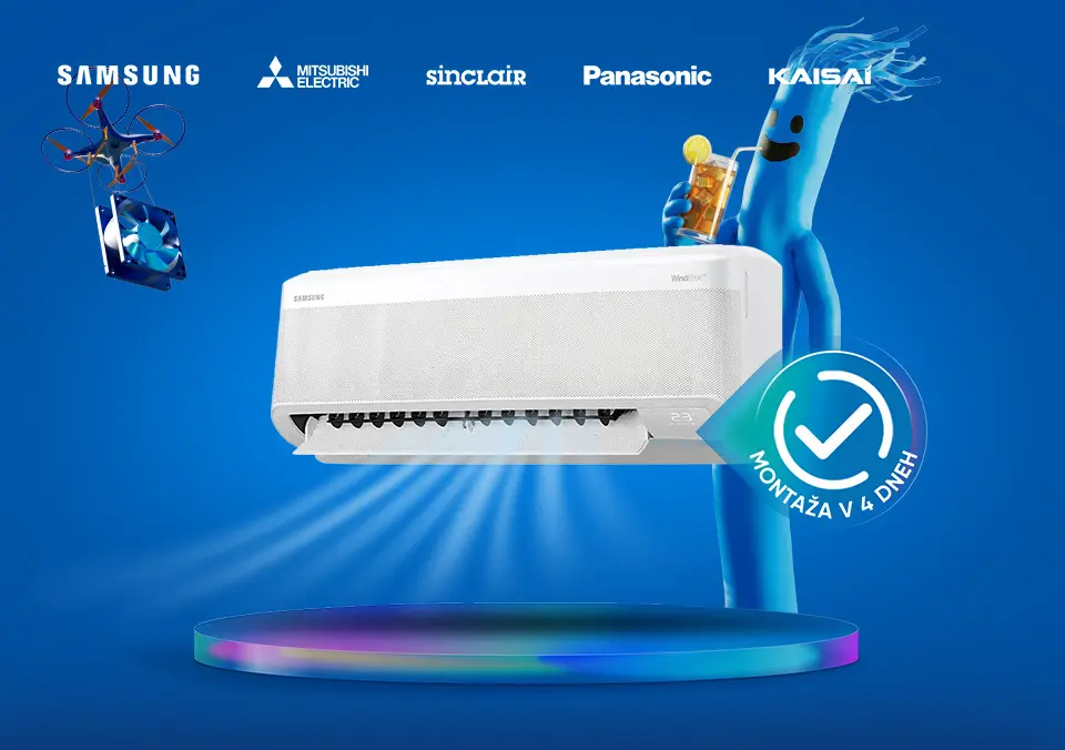 Ne čakaj na vročinski val. Zgrabi svojo klimo že zdaj!