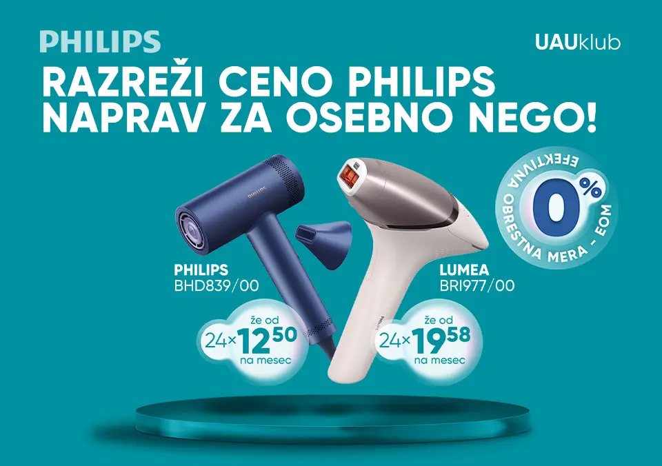 Razreži ceno Philips naprav za osebno nego!