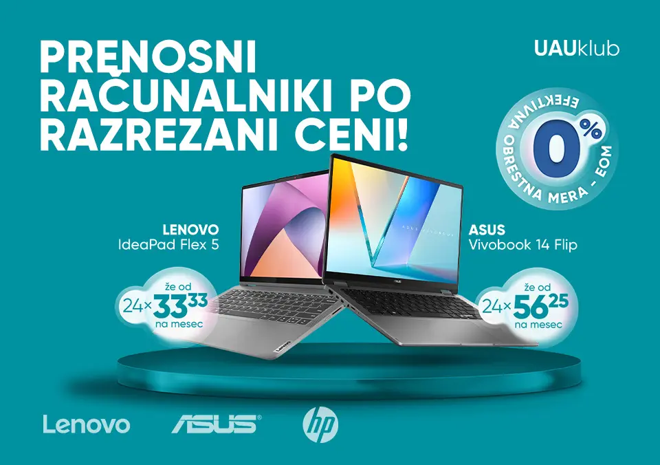 Prenosni računalniki po razrezani ceni!