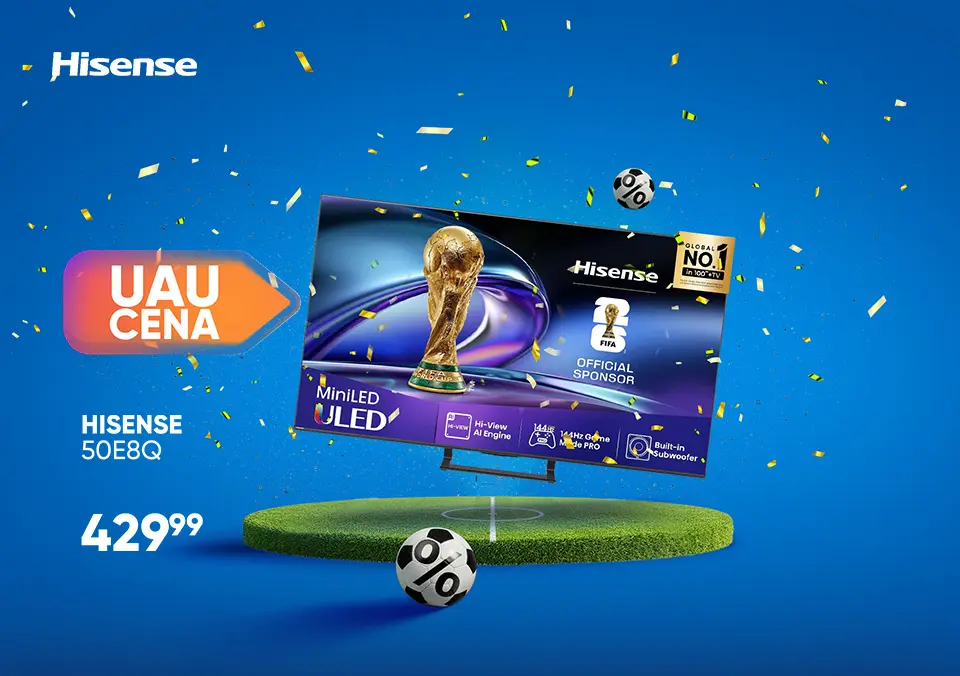 Hisense televizorji v središču nogometnega dogajanja!