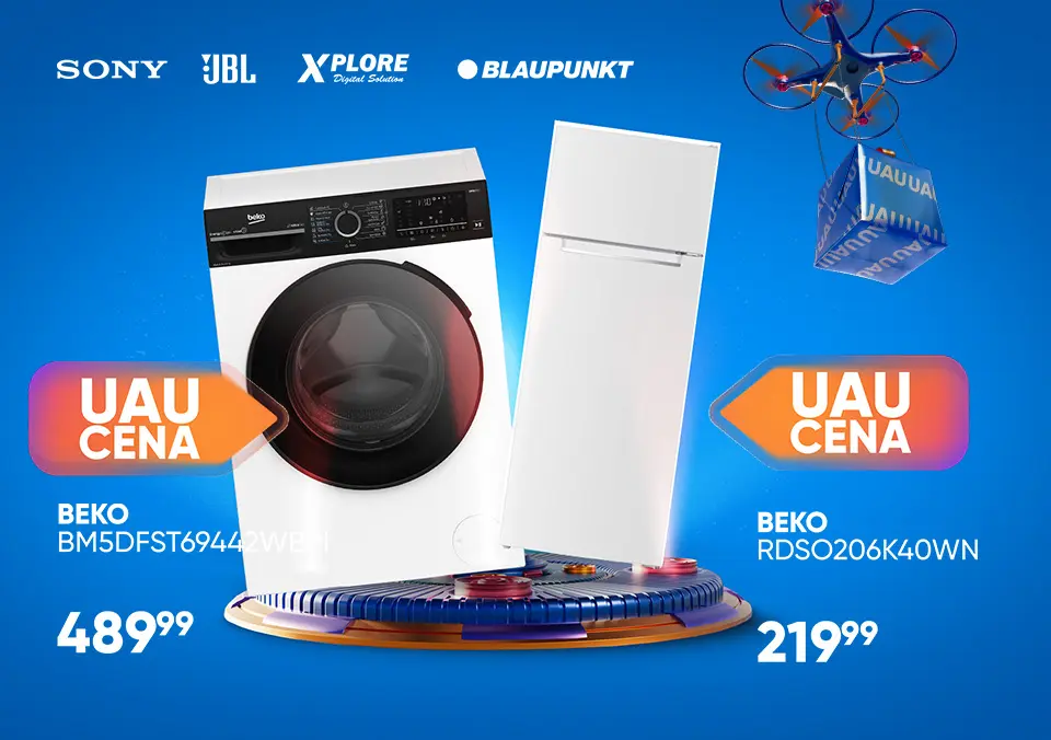 Zanesljiva bela tehnika Beko v vsakem gospodinjstvu!