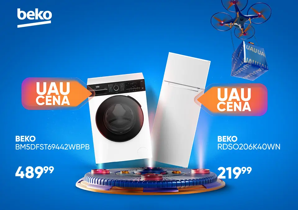 Zanesljiva bela tehnika Beko v vsakem gospodinjstvu!
