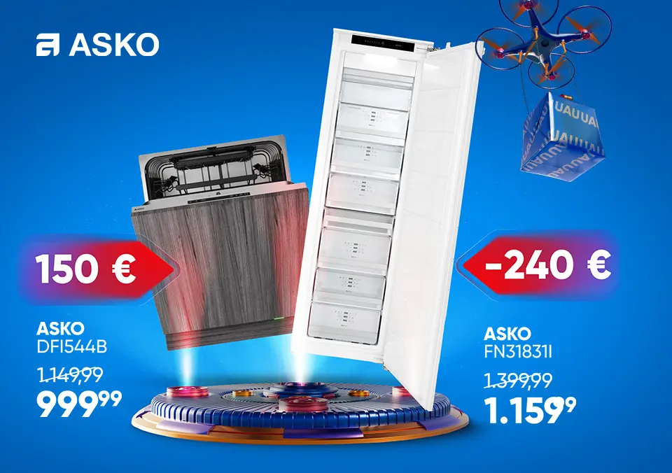 Bela tehnika Asko po izjemnih cenah!