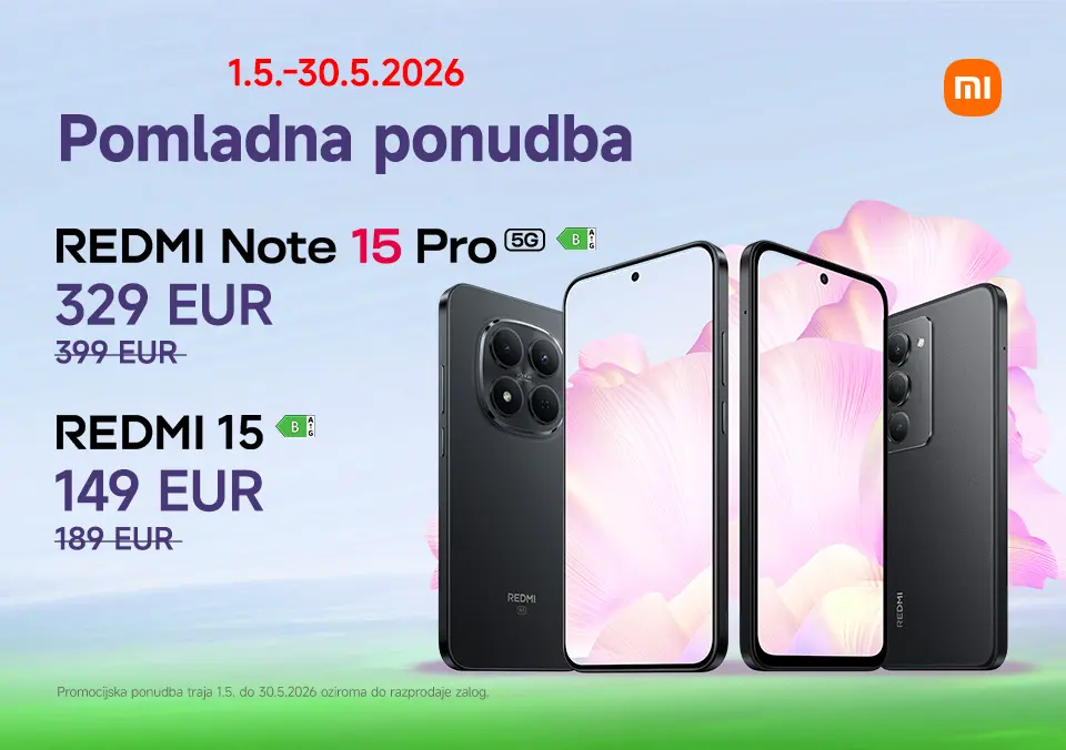 REDMI pomladna ponudba
