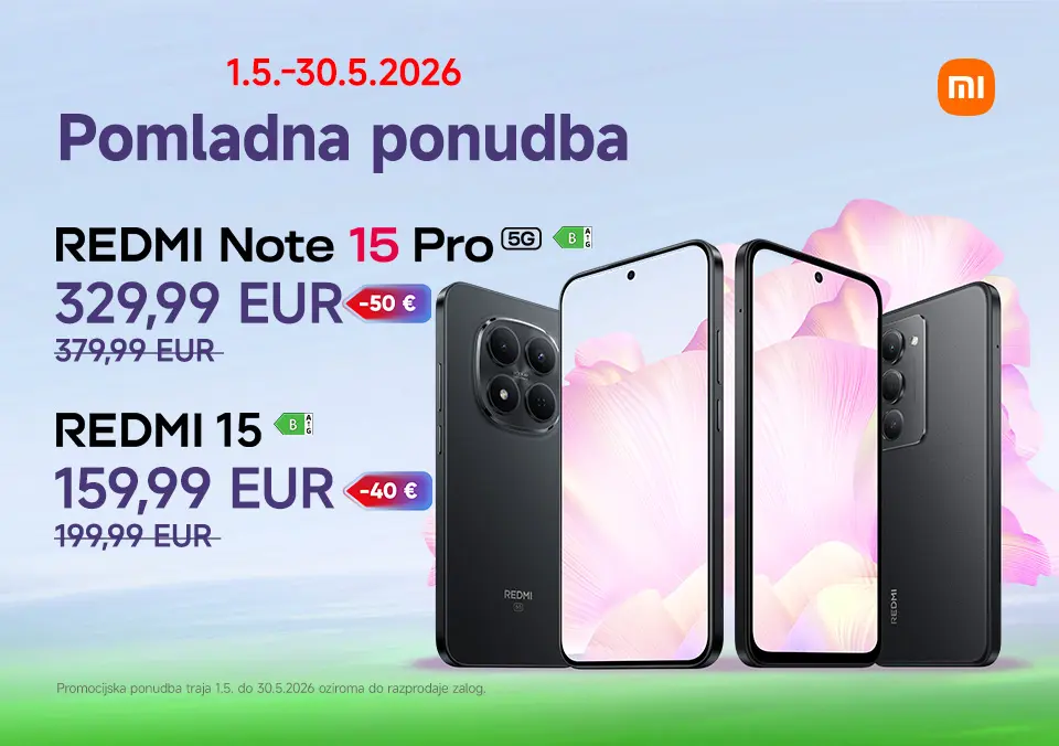 REDMI pomladna ponudba