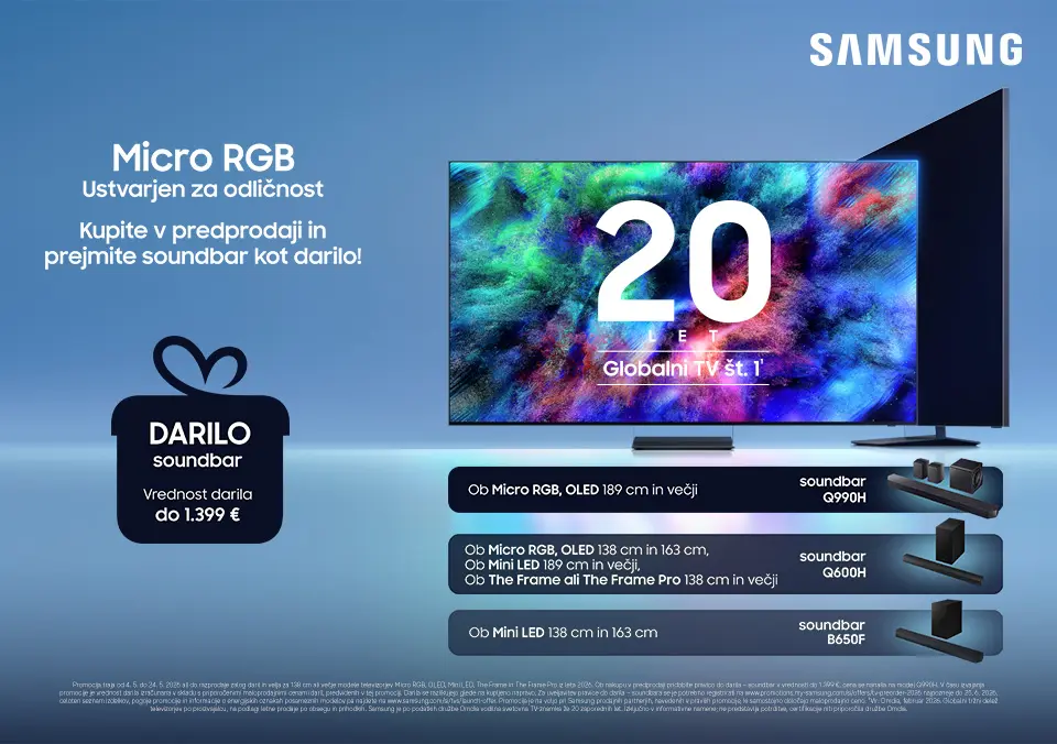 Samsung Micro RGB: Ustvarjen za odličnost