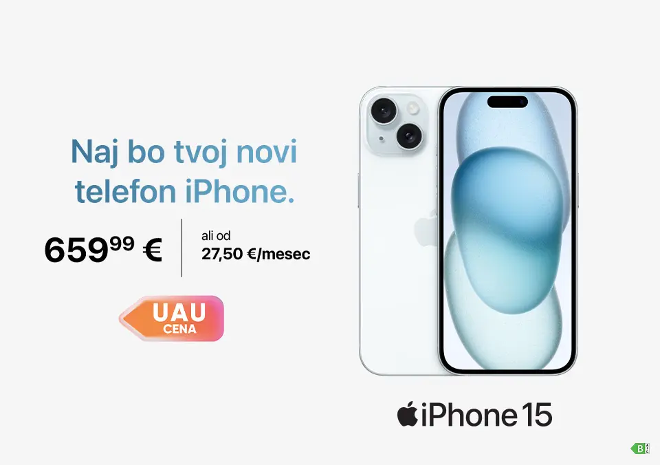 Naj bo tvoj novi telefon iPhone