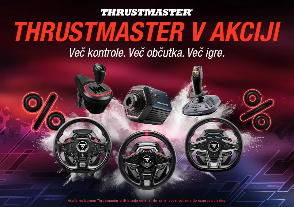 Thrustmaster v akciji